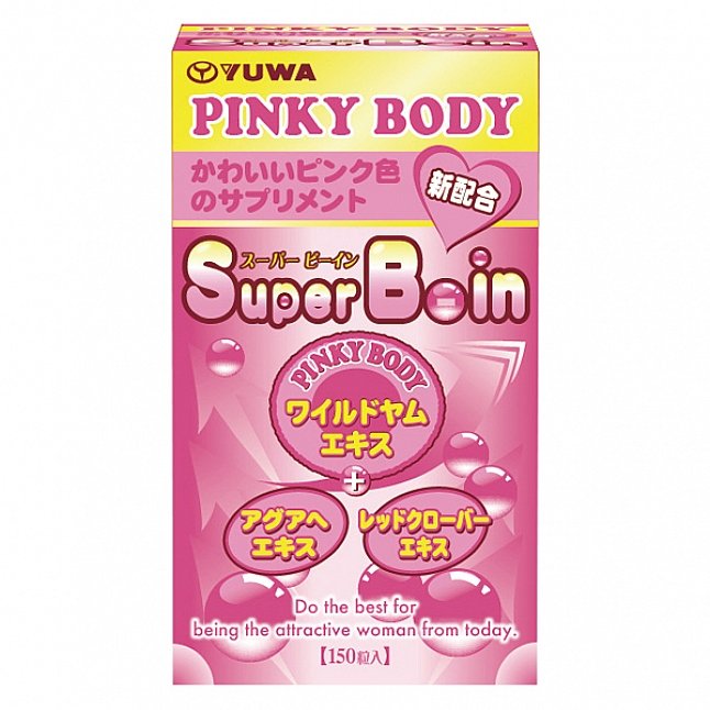 18DSC,Sex Toys,YUWA - Pinky Body Super B-in 150 Tablets,4960867004275