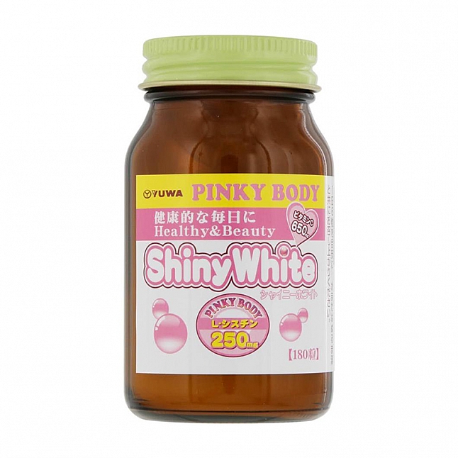 18DSC,成人用品,YUWA - Shiny White 閃亮淡斑美白丸 180粒,4960867005692