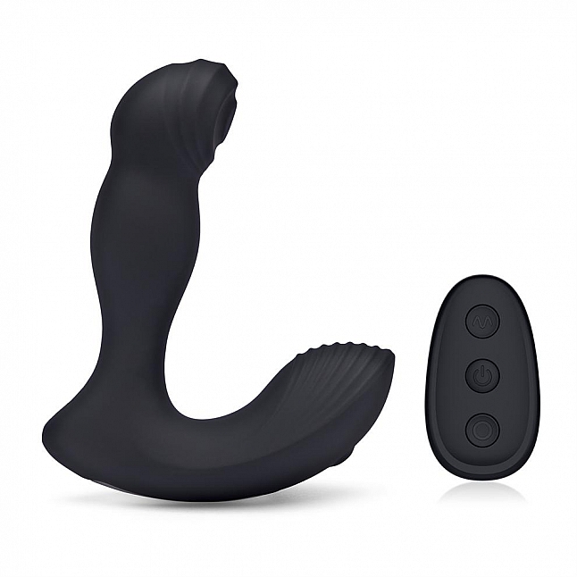 18DSC,Sex Toys,BLUE line - Thumper Vibration and Pulsation Prostate Massager,4890808254158