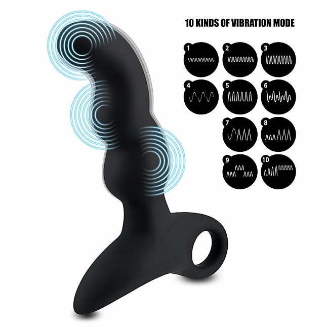 18DSC,Sex Toys,Royal Kraken - Spartacus BARCA Rechargeable Vibrating Butt Plug,6970670350313