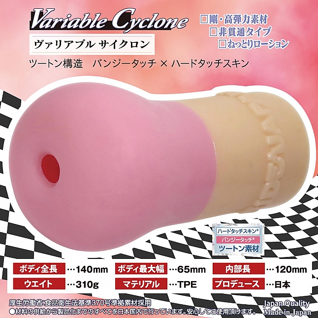 18DSC,Sex Toys,Ride Japan - Variable Cyclone Meiki,4562309513385