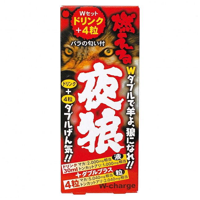 18DSC,成人用品,ICHIKI - 夜狼套裝 (30毫升 + 4粒) 男士食用補充品,4582249711238