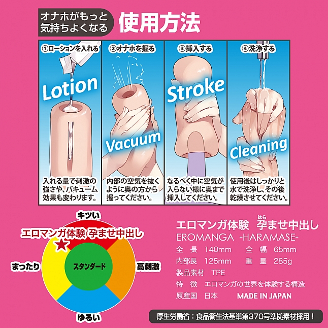 18DSC,Sex Toys,Toys Heart - Eromanga Experience Haramase Nakadashi Creampie Impregnation Meiki,4526374370311